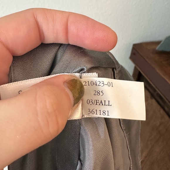 Vintage Y2K Banana Republic Silk Cargo Tie Ankle Pants - Picture 10 of 11